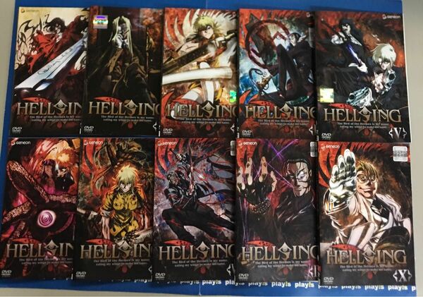 HELLSING ヘルシング [レンタル落ち] 全10巻セット DVD