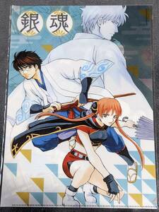rb40 ★クリアファイル★ 銀魂 ジャンプフェスタ2019 限定　原作柄　 銀時 神楽 新八　万事屋