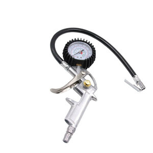  air tool tire gauge TypeA gun type air gauge forklift heavy equipment use possibility air check tire exchange etc. 