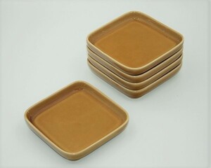  Ame color angle tray plate 5 piece set new goods 