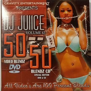 GRAVITY ENTERTAINMENT presents DA LEGENDARY DJ JUICE VOLUME 63 50&50 BLENDZ CD+DVDの画像1