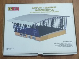  outside fixed form shipping possible 1/144 airport terminal Bill present-day narrow body passenger plane 2 machine for OK jet blaz model BRZOKT013