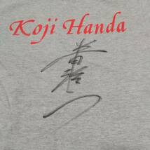 E0CT0302/演歌歌手/半田浩二/直筆サイン入り/Tシャツ/済州エア・ポート/Koji Handa/グッズ_画像3