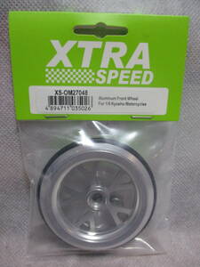 未使用未開封品 XTRA SPEED XS-OM27048 アルミフロントホイール 1/8 京商 ハングオンレーサー