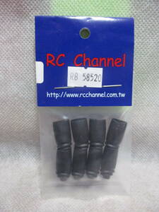 未使用未開封品 RC Channel RB58520 シャフトジョイントラバー15mm(8pcs) バギーチャンプ/ワーゲンオフローダー等用