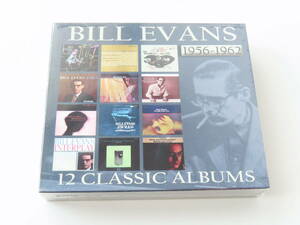 b29【 未開封 】 BILL EVANS ビルエヴァンス 1956~1962 12 CLASSIC ALBUMS 6CD 未使用