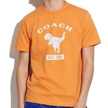 ◆値下げしました！◆新品/正規品◆【COACH★CA068-S】コーチ百貨店商品♪半袖Tシャツレキシーオーガニックコットン定価17,600円！即決☆_画像2