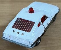 ◇トミカ 日産 フェアレディZ 240ZG 警察 中古 ミニカー パトカー 旧車 昭和 自動車 名車 NISSAN S30Z TOMY 現状 警視庁_画像2