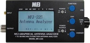 MFJ-225 SWRが見えるHF/VHF帯 グラフィック アンテナ アナライザー