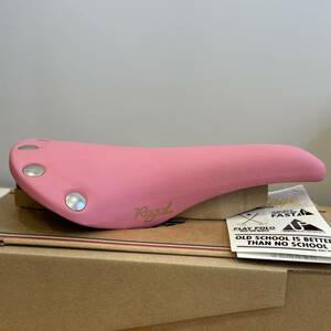 ★order bicycle★新品！san marco セラサンマルコ サドル REGAL ACCIAIO LORICA ROSA 495C057 箱入り