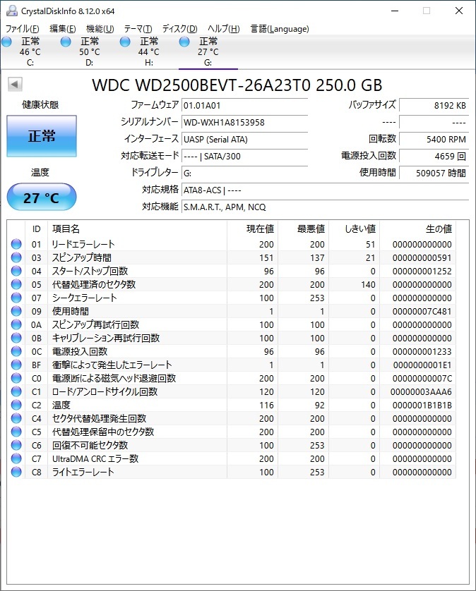 2023年最新】ヤフオク! - 200GB~(2.5 SerialATA 内蔵)の中古品・新品