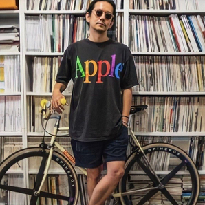 L Apple Tシャツ アップル 黒 ブラック トラビススコット 野村訓市の画像3