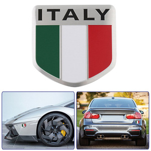イタリア 国旗 エンブレム ステッカー デカール カスタム アクセサリー FIAT フィアット 500 チンクエチェント パンダ 500C 500X 