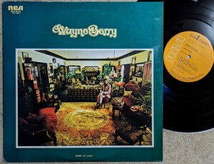 【Jesse Ed Davis/Jackson Browne/Ned Doheny/Jim Gordon/Jeff Baxter参加】Wayne Berry-Home At Last★日Orig.盤/SSW