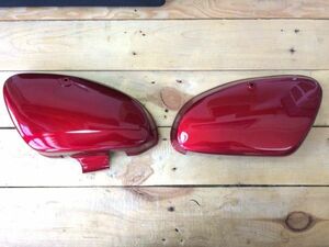 ホンダ サイドカバー PASSPORT C50 C70 C90 K2 旧車 カブ パスポート 赤 honda sidecover red vela_parts 0057