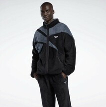 激安！ 定価9889円 新品！ 未使用タグ付き！ [リーボック] Reebok　クラシックス シェルパ ジャケット モコモコジャケット ボアジャケッ_画像1