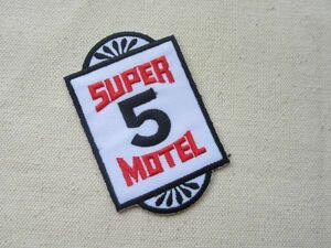 SUPER MOTEL スーパー モーテル 5 ワッペン / USA カスタム おしゃれ 海外 アメカジ アメリカ ビンテージ 506