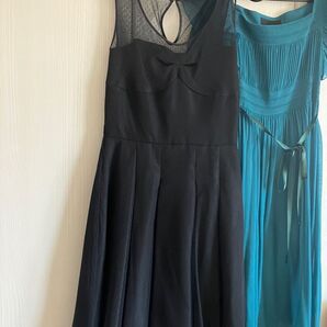 パーティードレス黒★家庭保管新品★S