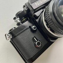 NIKON ニコン F2 ASフォトミックASブラック NIKKOR AI 50mm f1.4 単焦点レンズ　_画像3
