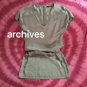 値下げarchives 半袖ワンピース