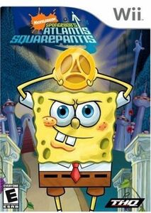 海外限定版 海外版 ウィー スポンジ・ボブとアトランティス、行きたいんデス SpongeBob's Atlantis SquarePantis Wii