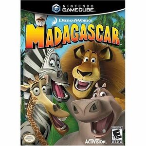  abroad limitation version overseas edition Game Cube madaga Skull Madagascar Game Cube