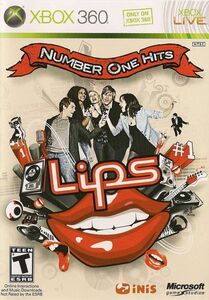 海外限定版 海外版 Xbox 360 リップス・ナンバーワンヒッツ Lips Number One Hits