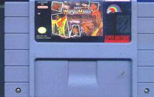 海外限定版 海外版 スーファミ スーパーレッスルマニア WWF Super Wrestlemania SNES