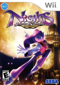 海外限定版 海外版 ウィー ナイツ ～星降る夜の物語 NiGHTS Journey of Dreams Wii
