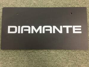 ディアマンテ 化粧プレート DIAMANTE 三菱ディーラー展示用 非売品 展示用ナンバープレート 