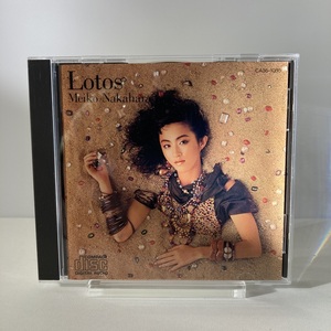 YC1 CD「ロートスの果実　中原めい子」Lotos 　Meiko Nakahara　CA35-1085　シティ・ポップ　