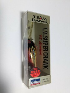 新品　　ダイワ　　TD　スーパー　クランク　2063　　’98リミテッド　　　　