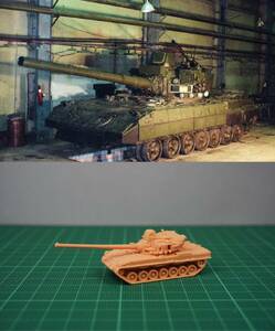 1/144 未組立 Russian T-95 Main Battle Tank (fine detail) Resin Kit (S2719)