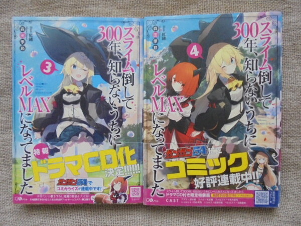 スライム倒して３００年、知らないうちにレベルＭＡＸになってました 第３・４巻　著者：　 森田季節