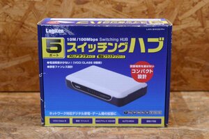 ◎【動作確認済み】Logitec等 ファーストイーサネット・スイッチ スイッチングハブ ミニハブ 色々まとめ売り 4台セット 現状品◎Z-634