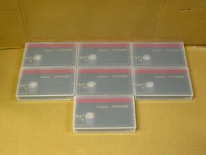 vPanasonic AJ-HP64ELG DVCPRO HD L cassette videotape 7ps.@ new goods 64EX/32L Panasonic 