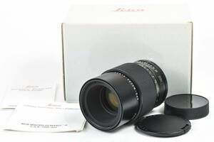 ★良品★LEICA ライカ APO-Macro-Elmarit-R マクロエルマリート 100mm F2.8 E60 元箱付き♪/m67