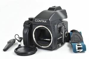 ★良品★CONTAX コンタックス 645 ボディ AEファインダー 希少品♪/m76