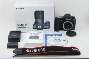 ★新品級★CANON キャノン EOS 80D ボディ 元箱付き♪