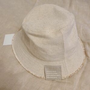 Fringe Cotton-Canvas Bucket Hat