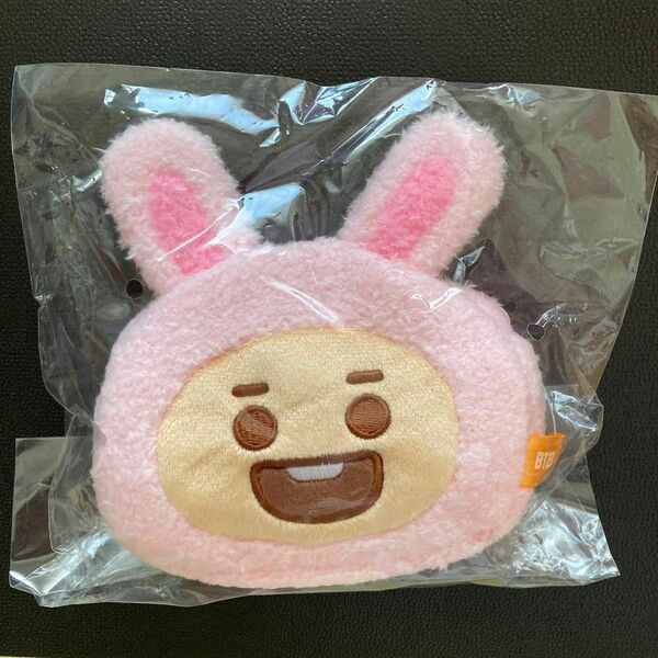 BT21 SHOOKY たっとん フェイスポーチ　RABBIT うさぎ