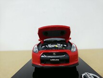 ■【箱違い】ディーラー京商製 1/43 NISSAN SKYLINE GT-R レッド 日産スカイライン モデルミニカー_画像2