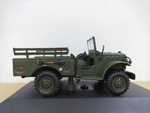 ■ SUN STARサンスター 1/43 11046 DODGE WC51 WEAPONS CARRIER U.S.ARMY OPEN アメリカ陸軍 軍用車 モデルミニカー_画像4