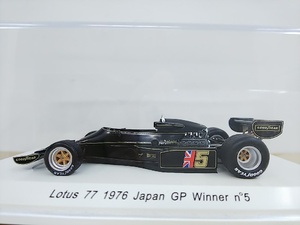■ Reve Collectionレーヴコレクション 1/43 Lotus 77 1976 Japan GP Winner n° 5 ロータス 日本グランプリ レーシングモデルミニカー