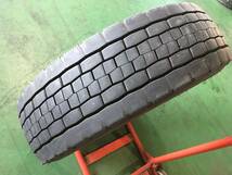 x595-3-7 ☆265/60R22.5 中古1本♪ ダンロップ　SP680 2020年製 残溝13ｍｍ♪　k60_画像1