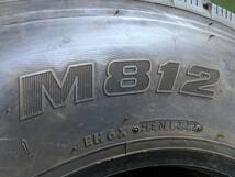 x608-3-7 ☆205/80R17.5 BS M812 中古6本セット♪ ブリヂストン エコピア 2022年製 残溝10ｍｍ！ k180_画像8