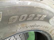 x645-3-8 ☆265/70R19.5 中古2本！ ヨコハマ ZEN902ZE（スタッドレス） 2021年製♪ k90_画像8