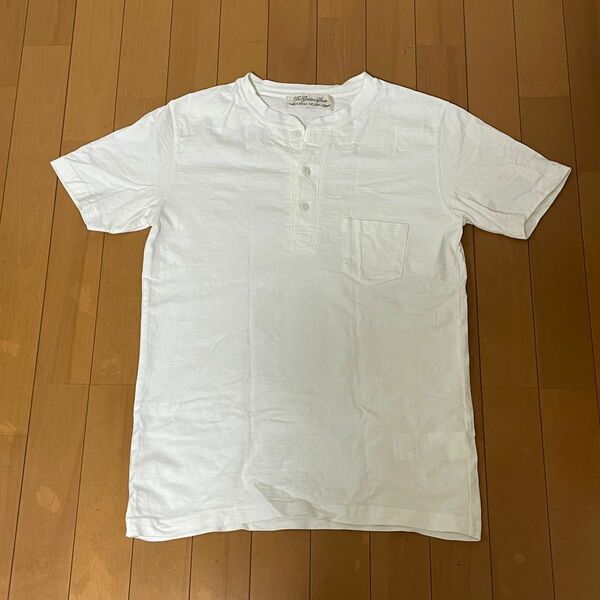 REMI RELIEF × BEAMS PLUS 別注 Henley Neck Pocket T-shirt ポケT Tシャツ