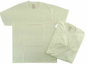 あ2504■訳あり Henes Comfortsoft 綿100％ Tシャツ 2枚セット M ホワイト