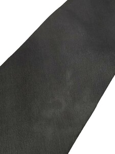 Y581【美品】HIROKO KOSHINO ヒロココシノ ネクタイ レギュラータイ 絹 シルク100% 日本製 むら染め ブラック系 上質 スーツ 小物 メンズ